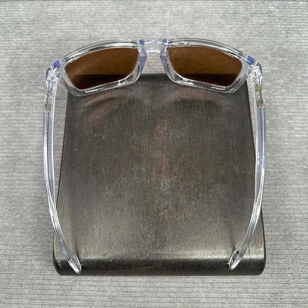 Oakley Holbrook Clear Frame Prizm Ruby Polarized Sunglasses OO9102-E255